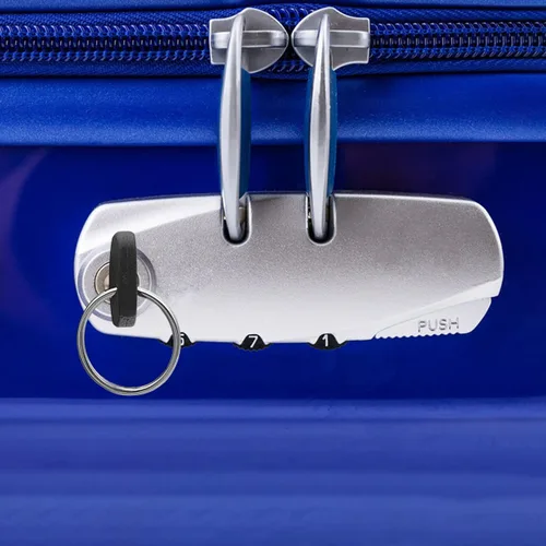 Miniatura 5 de Llaves de equipaje, 002 007 Llaves plateadas para T-S-A 002 007 llaves de bloqueo de equipaje maestro + 1 llavero, compatible con bolsa, maleta
