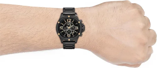 Miniatura 4 de Armani Exchange Mens Negro Wellworn reloj