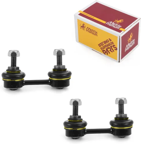 Miniatura 34 de Metrix Premium Chassis Parts - Kit de 2 eslabones estabilizadores de barra estabilizadora trasera para Buick Allure 05-09, Pontiac Grand Prix 97-08