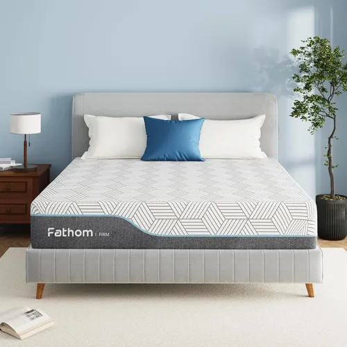 Miniatura 11 de FATHOM Colchón mediano de espuma viscoelástica de 14 pulgadas, cama matrimonial en una caja para aliviar el dolor de espalda y dormir fresco