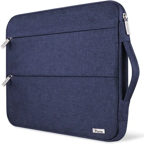 Miniatura 17 de Voova Funda impermeable para laptop de 14 y 15 pulgadas, compatible con MacBook Air 15 M2/M3/M4 2022-2025, MacBook Pro 15, Hp Chromebook 14, Dell