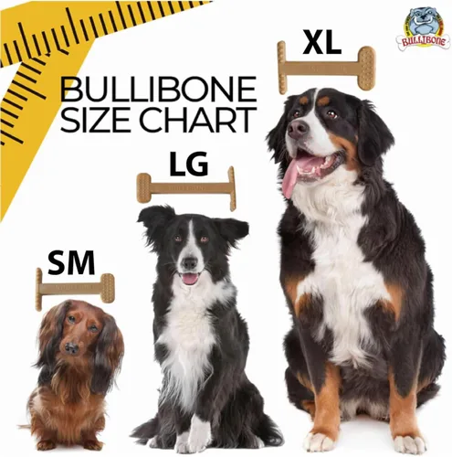 Miniatura 7 de Bullibone Juguete masticable de nailon para perros masticadores agresivos, hueso de higiene dental con sabor a tocino, juguetes duraderos
