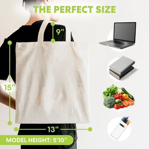 Miniatura 3 de Simpli-Magic Canvas Tote-Bags