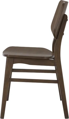 Miniatura 52 de Alaterre Furniture Calais Dining - Juego de 2 sillas de comedor moderno de mediados de siglo, juego de sillas de madera maciza con diseño