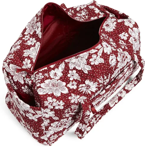 Miniatura 2 de Vera Bradley Women's Cotton Collegiate Large Travel Duffle Bag (Multiple Teams Available)