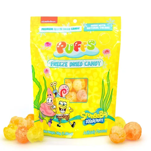 Miniatura 14 de Minions - Puffs de caramelo liofilizado de Navidad por Bubblegum Kids Relleno de calcetines, dulces de vacaciones, recuerdos de fiesta, sabor