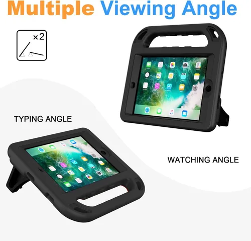Miniatura 5 de BMOUO Funda para iPad mini 1 2 3, iPad mini 1/2/3 para niños - Protector de pantalla integrado, a prueba de golpes, ligera, funda rígida con soporte