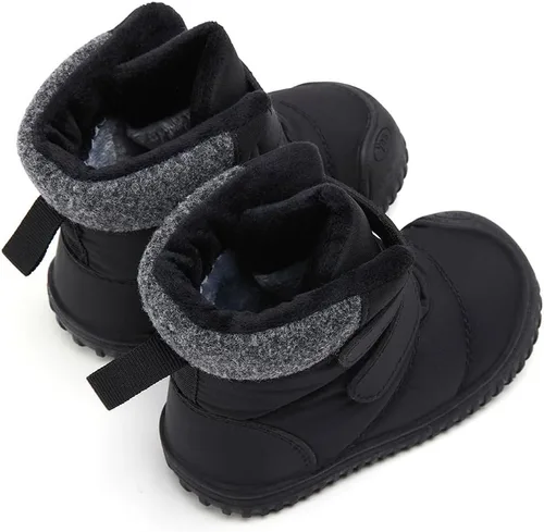 Miniatura 39 de BMCiTYBM Botas de nieve de invierno para bebés y niños pequeños, de piel sintética, cálidas, antideslizantes, zapatos para primeros pasos