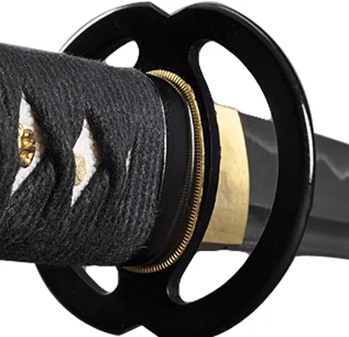 Miniatura 11 de Handmade Sword Espada katana samurái japonesa, práctica, forjada a mano, acero al carbono 1060, templado al calor, espiga completa, afilada, vaina