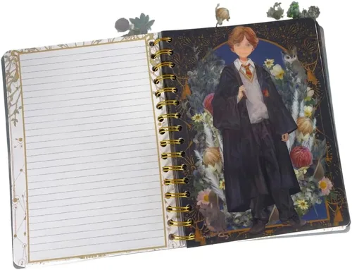 Miniatura 3 de Innovative Designs Harry Potter - Cuaderno de pestañas de Herbología, encuadernado en espiral, 144 páginas rayadas, 8 x 7 pulgadas