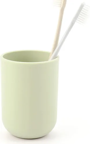 Soporte para cepillos de dientes, taza de baño, vaso de cepillado de dientes, vaso para beber, pasta de dientes, organizador de encimera, taza de