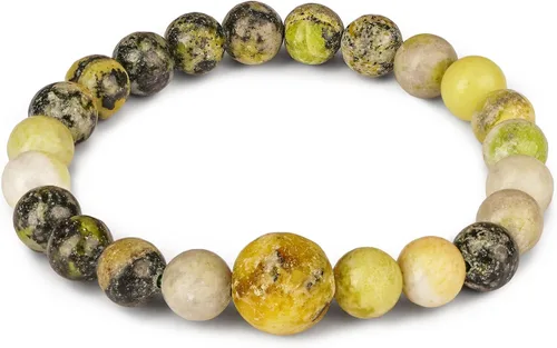 Miniatura 50 de Pulseras de cristal curativo para mujeres y hombres, espiritual, energía positiva y equilibrio, pulseras de cuentas de cristal natural hechas a mano
