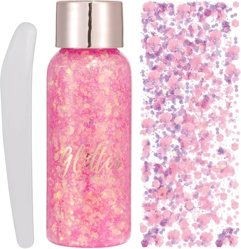 Miniatura 15 de Brillantina gruesa líquida con lentejuelas de sirena, para sombra de ojos, gel corporal, festival, cosmético para cara, uñas, maquillaje, de larga