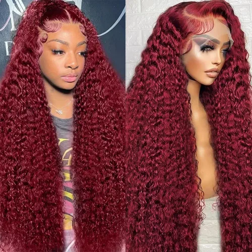 Miniatura 13 de Pelucas cortas de 10 pulgadas estilo Bob 13x4 con ondas profundas, peluca de pelo humano estilo Bob con encaje frontal HD de 200% de densidad