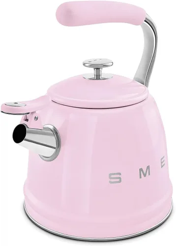 Miniatura 16 de Smeg Tetera silbante Retro para estufa – 2.4L (Negro)