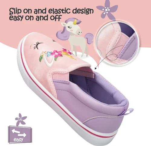 Miniatura 3 de K KomForme Zapatos de lona para correr y caminar para niños pequeños