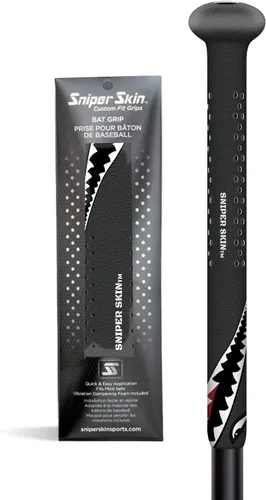 Miniatura 18 de SNIPER SKIN Agarre de bate de béisbol y sóftbol Envoltura de agarre de bate de repuesto Fácil instalación Duradero Impermeable Adherente