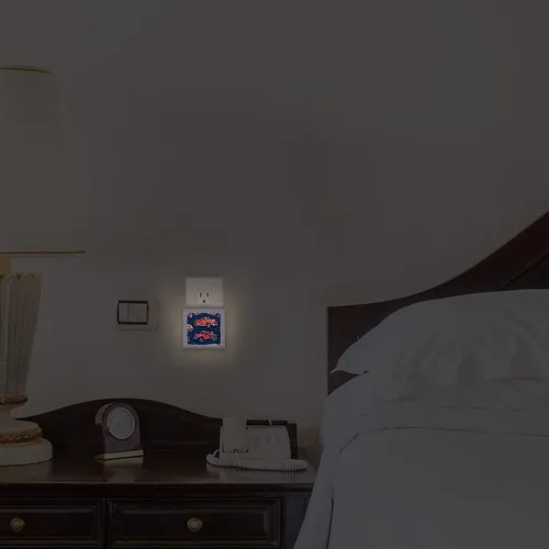 Miniatura 5 de Luz nocturna LED regulable con sensor automático del atardecer al amanecer, brillo ajustable, luz cálida, luz nocturna de encendido y apagado