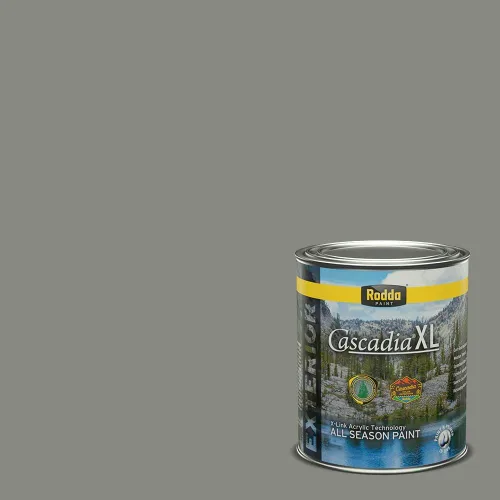 Miniatura 141 de Rodda Paint CASCADIA XL - Pintura satinada exterior e imprimación en uno, 1 galón, hoja de aloe