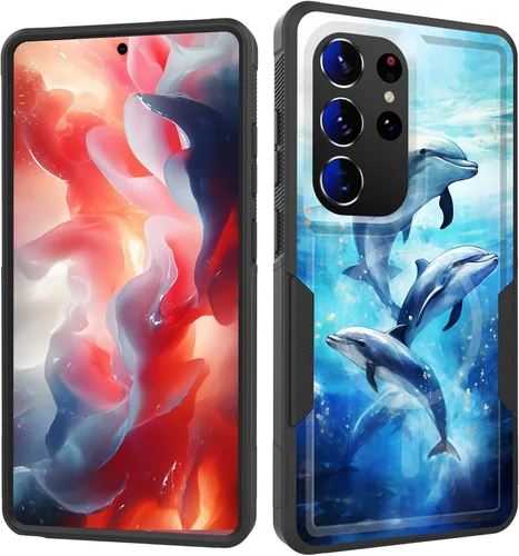 Miniatura 214 de Funda magnética para Galaxy A16 5G, [compatible con MagSafe] [protección contra caídas de grado militar] Funda resistente a prueba de golpes