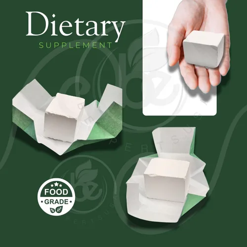 Miniatura 8 de Carbonato de Magnesio – 7g x 4 Cubos (Paquete) – Carbonato de Magnesio Puro – Grado Alimenticio – Sin GMO, Sin Gluten, Vegano – Carbonato