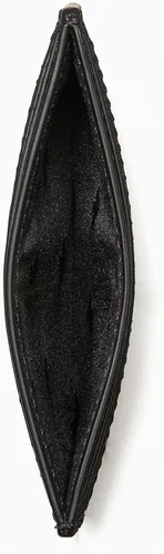 Miniatura 3 de Kate Spade New York Tarjetero pequeño con purpurina brillante negro