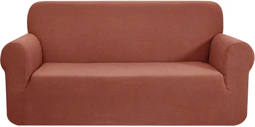 Miniatura 9 de CHUN YI - Funda elástica de 1 pieza para sillón grande, funda protectora suave de Jacquard con elastano, detalle de cuadros y parte inferior