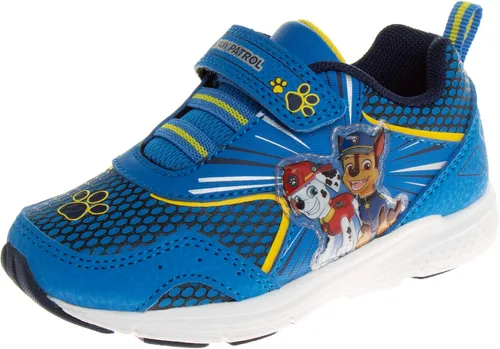 Nickelodeon Zapatillas deportivas de Paw Patrol para niños Chase and Marshall con luz para correr (niño pequeño)