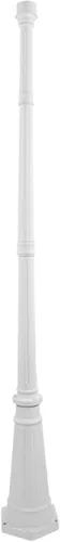 Miniatura 6 de Gama Sonic Poste de lámpara universal para exteriores para luces solares, poste de aluminio fundido de bronce envejecido de 60 pulgadas con ancla EZ