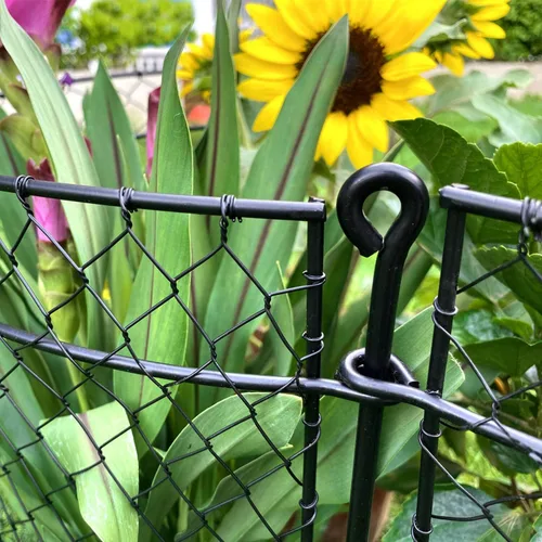 Miniatura 5 de Paquete de 10 Cloches de alambre de pollo resistentes para plantas, protectores de plantas de alambre de pollo de 14 x 16 pulgadas, jaulas de jardín