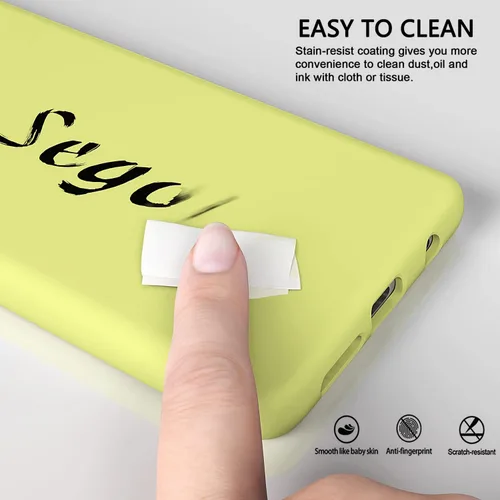 Miniatura 4 de Funda diseñada para Galaxy S10 Plus de 6.4 pulgadas, S10+ de gel de silicona líquida a prueba de golpes, funda de forro de tela de microfibra suave
