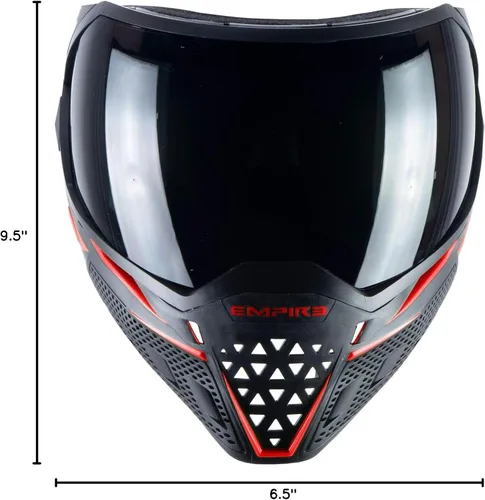 Miniatura 8 de Empire Empi-21 airsoft mask paintball mask airsoft goggles Negro / Rojo