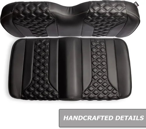 Miniatura 3 de MODZ® FS2 Asiento delantero personalizado para carrito de golf para Club Car Precedent/Onward/Tempo - [2004 en adelante] - Base negra
