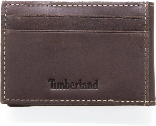 Miniatura 2 de Timberland Cartera delgada de cuero con bolsillo frontal para tarjetas de crédito para hombre