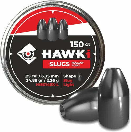 Miniatura 8 de Balas de Airsoft Hawki Diseñadas para Tiro al Blanco y Caza