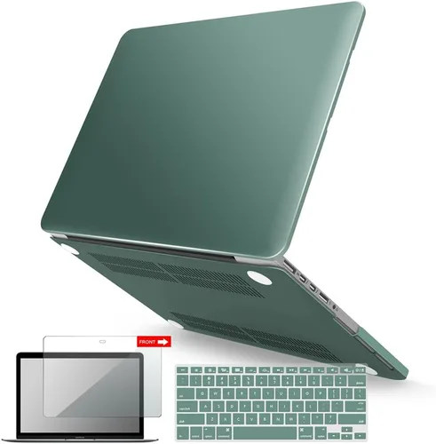 Miniatura 13 de IBENZER Compatible con MacBook Pro de 13 pulgadas 2015 2014 2013 finales 2012 A1502 A1425, carcasa rígida y cubierta de teclado y protector