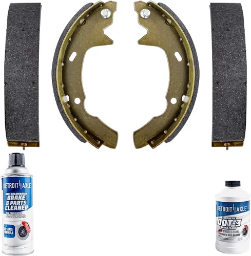 Miniatura 42 de Detroit Axle - Kit de freno trasero para Chevy Equinox Captiva Sport GMC Terrain Pontiac Torrent Saturn Vue Pinzas de freno de disco con soportes