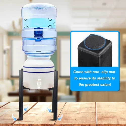 Miniatura 4 de Dispensador de filtro de agua, soporte para mostrador de bebidas, soporte para dispensadores de agua por gravedad de encimera