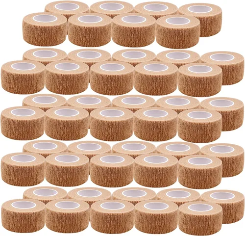 Miniatura 11 de Paquete de 8 envolturas para caballos de 6 pulgadas x 5 yardas, vendajes grandes autoadhesivos, cinta atlética elástica autoadhesiva, envoltura