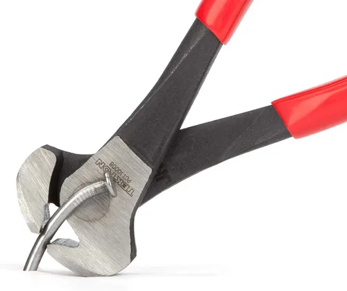 Miniatura 5 de TEKTON Alicates de corte de extremo de 8 pulgadas PCT10008, rojo