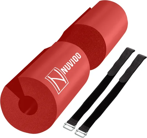 Miniatura 10 de Almohadilla para sentadillas para estocadas y sentadillas, almohadilla de empuje de cadera para barras estándar y olímpicas, proporciona Negro