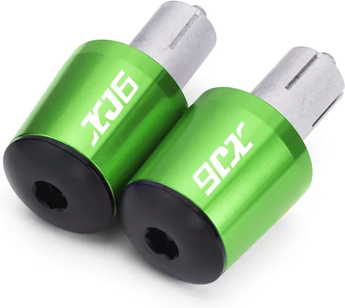 Miniatura 10 de 7/8" 22MM CNC Manijas de Manillar de Motocicleta Empuñadura Barra de Agarre Extremo Tapón para XJ6 N / XJ6 Diversion 2009-2015 2012 2013 2014