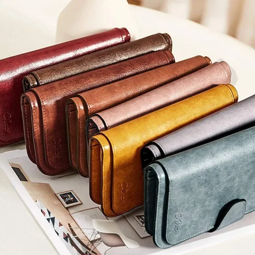 Miniatura 9 de Bolsas para ordenador portátil para mujer de cuero genuino maletín grande bolso de hombro para señoras bolsos de trabajo 156 pulgadas cartera
