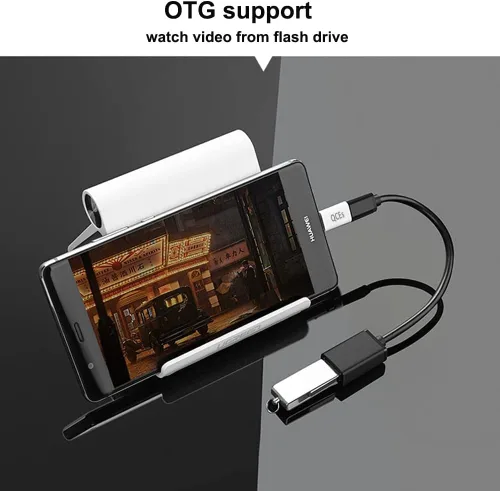 Miniatura 5 de QCEs Paquete de 2 adaptadores micro USB a USB C, adaptador tipo C de carga rápida compatible con iPhone 16/15 Pro Plus, Galaxy S24/S23, teléfonos