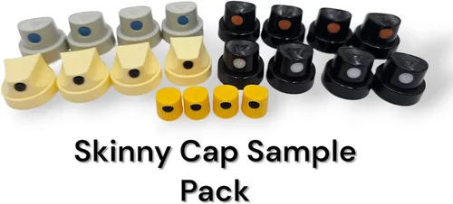 Miniatura 2 de Spray Paint Caps Skinny Cap Sampler, paquete de 20 o 50, puntas de pintura en aerosol para graffiti y arte callejero de calidad profesional. Se