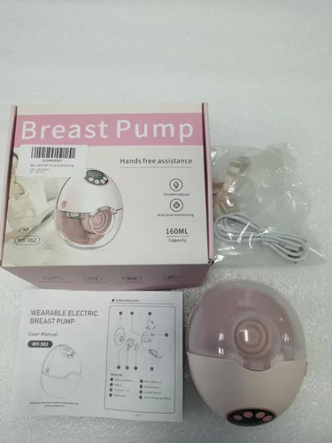 Miniatura 8 de ARICHOMY Extractor de leche manos libres, extractores de leche portátiles con 4 modos, 12 niveles, extracción de leche portátil para trabajo, viajes