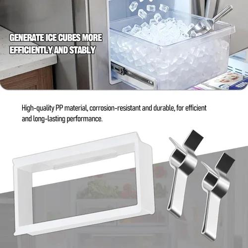 Miniatura 2 de Kit de montaje de clip en Y HPUY DA82-02367A compatible con reemplazo de hielera para refrigerador Samsung AP6261443 PS12115467 EA12115467