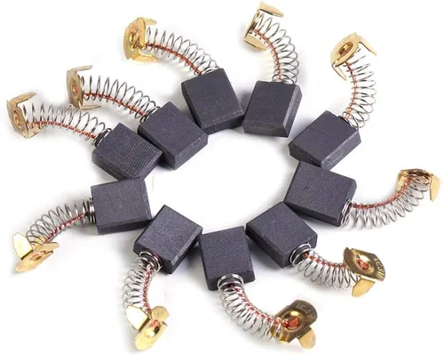 Miniatura 7 de Cepillos de carbón para motor (10 unidades, varios tamaños, para herramientas eléctricas)
