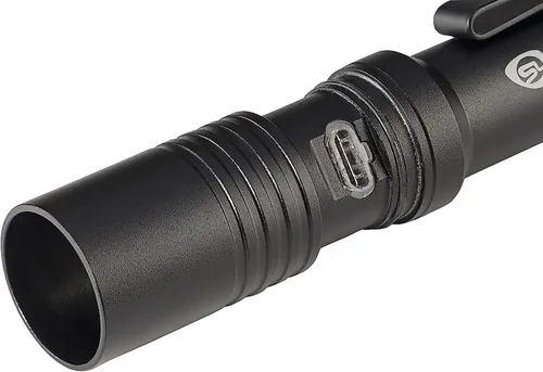 Miniatura 4 de Streamlight 66320 MacroStream USB - Linterna LED recargable de 500 lúmenes y 2000 candelas, compacta EDC con cable USB, color negro
