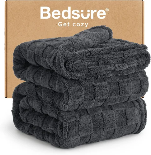 Miniatura 52 de Bedsure GentleSoft - Manta verde salvia para sofá, manta de forro polar a cuadros, regalos de Navidad para mujeres, hombres y niñas, bonita manta